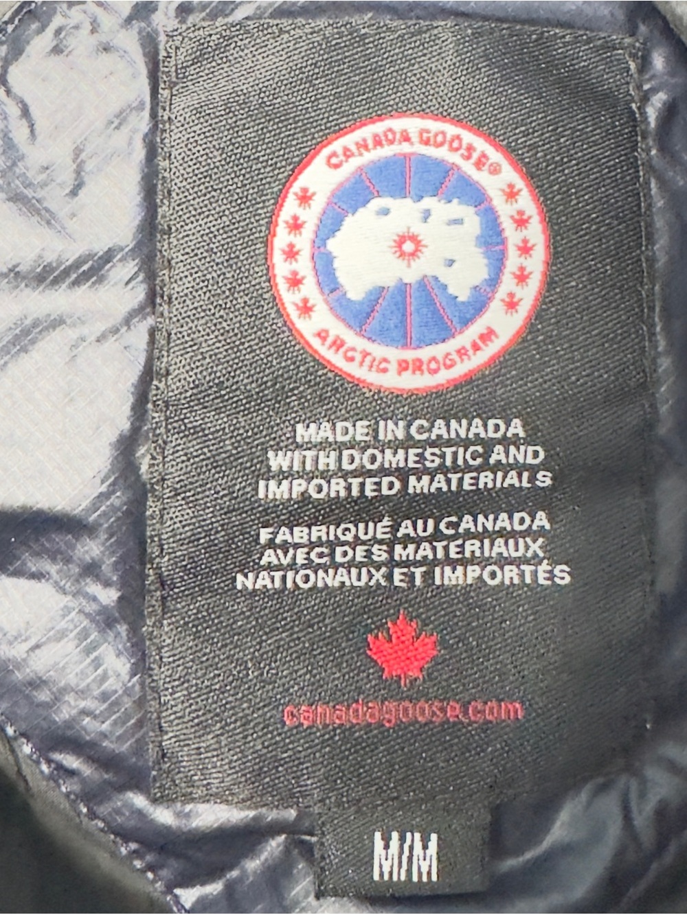 Canada Goose Women's Shiny Navy Blue Hooded Puffer Jacket - Picture 11 of 14